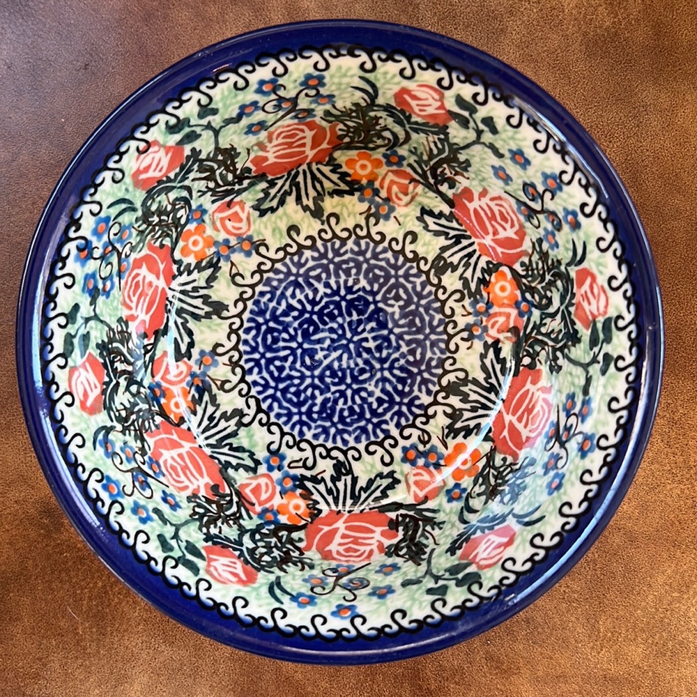 Boleslawiec Stoneware Polish Pottery Bowl